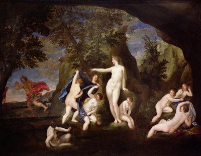 Diana en Actaeon door Francesco Albani